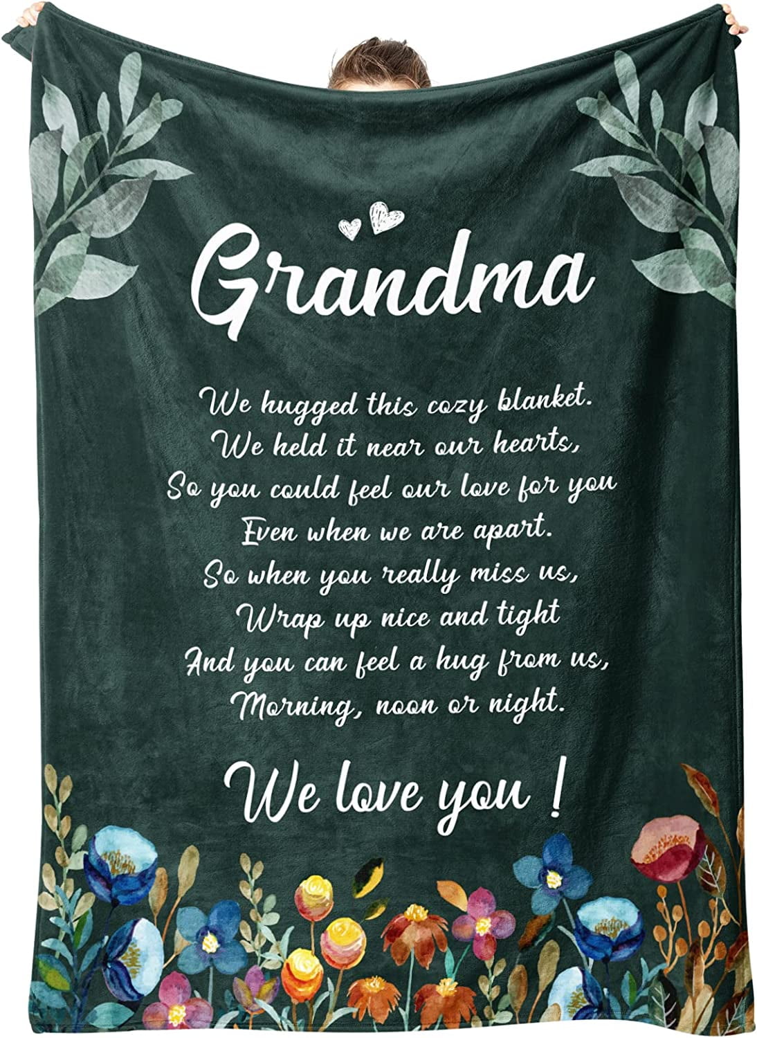 Blanket Gifts for Grandma, Grandma Birthday Gifts, Mother''s Day