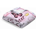 thumbnail image 1 of Blanket for Granddaughter from Grandma Grandpa, Flannel Granddaughter Gift Blanket, Xmas Gifts for Granddaughter, Granddaughter Graduation Birthdays Gifts, Valentines Gifts for Granddaughter-40*50, 1 of 6