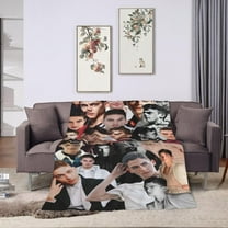 Blanket Hero Fiennes Tiffin Soft and Comfortable Wool Fleece Throw Blankets Gift for Home Decoration Sofa Office car Camping Yoga Travel Home Decoration Cozy Plush Beach