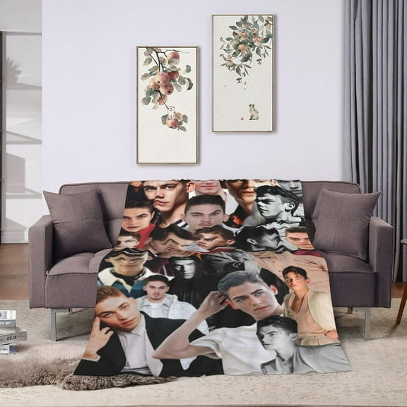 Blanket Hero Fiennes Tiffin Soft and Comfortable Wool Fleece Throw Blankets Gift for Home Decoration Sofa Office car Camping Yoga Travel Home Decoration Cozy Plush Beach