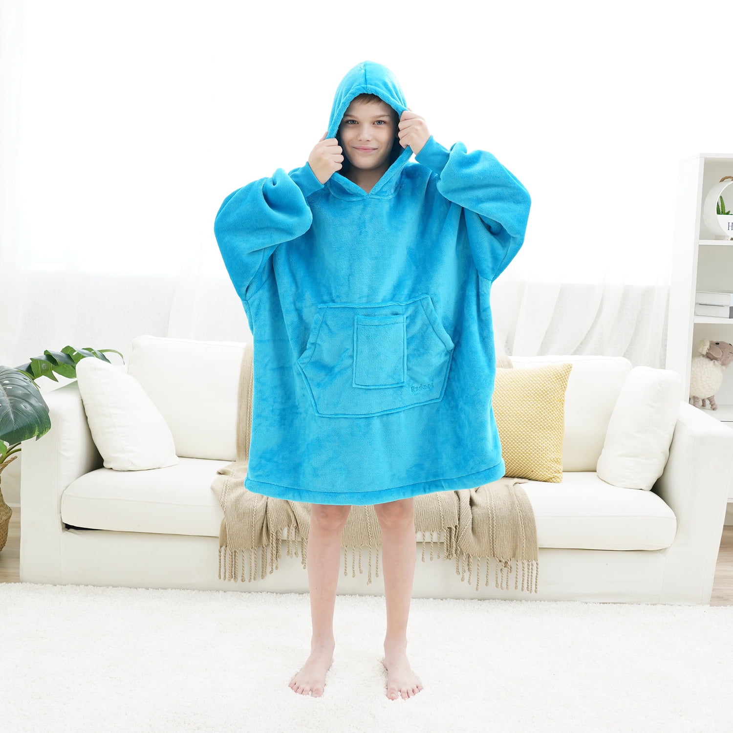 Blanket Hoodie Sweatshirt Wearable Blanket Oversized Sherpa