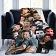thumbnail image 1 of Blanket Hugh Jackman Soft and Comfortable Wool Fleece Throw Blankets Gift for Home Decoration Sofa Office car Camping Yoga Travel Home Decoration Cozy Plush Beach, 1 of 1