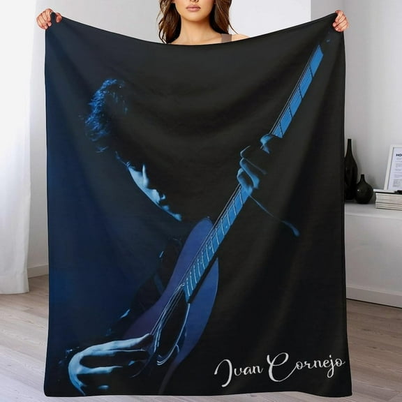 Blanket Ivan Cornejo Blanket Soft Comfortable Warm Wool Blanket Fan Gift Suitable for Room Sofa Office Bed Car Camping Sofa Decoration Comfortable Plush Beach Blanket Four Seasons 30"x40"
