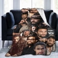 thumbnail image 1 of Blanket Jason Momoa Soft and Comfortable Wool Fleece Throw Blankets Gift for Home Decoration Sofa Office car Camping Yoga Travel Home Decoration Cozy Plush Beach, 1 of 1