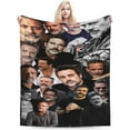 thumbnail image 1 of Blanket Jeffrey Dean Morgan Soft and Comfortable Wool Fleece Throw Blankets Gift for Home Decoration Sofa Office car Camping Yoga Travel Home Decoration Cozy Plush Beach, 1 of 1
