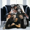thumbnail image 1 of Blanket Jeffrey Dean Morgan Soft and Comfortable Wool Fleece Throw Blankets Gift for Home Decoration Sofa Office car Camping Yoga Travel Home Decoration Cozy Plush Beach, 1 of 1