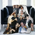 thumbnail image 1 of Blanket Jeffrey Dean Morgan Soft and Comfortable Wool Fleece Throw Blankets for Sofa Office car Camping Yoga Travel Home Decoration Cozy Plush Beach Blanket Gift, 1 of 6