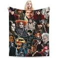 thumbnail image 1 of Blanket Johnny Depp Soft and Comfortable Warm Fleece Throw Blankets Yoga Blankets Beach Blanket Picnic Blankets Gift for Dorm room office decor Sofa Bed Camping Travel All Season, 1 of 6