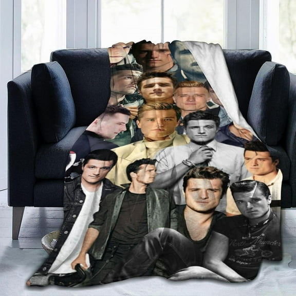 Blanket Josh Hutcherson Soft and Comfortable Wool Fleece Throw Blankets Gift for Home Decoration Sofa Office car Camping Yoga Travel Home Decoration Cozy Plush Beach