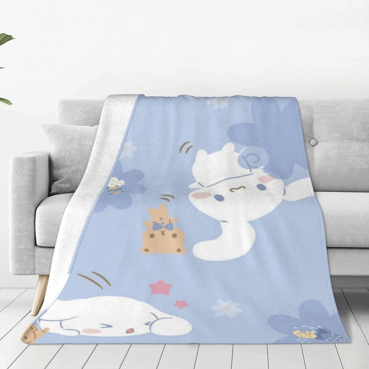 Cute Cartoon Girl Blanket main image 0