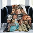thumbnail image 1 of Blanket Kevin Costner Soft and Comfortable Wool Fleece Throw Blankets Gift for Home Decoration Sofa Office car Camping Yoga Travel Home Decoration Cozy Plush Beach, 1 of 1