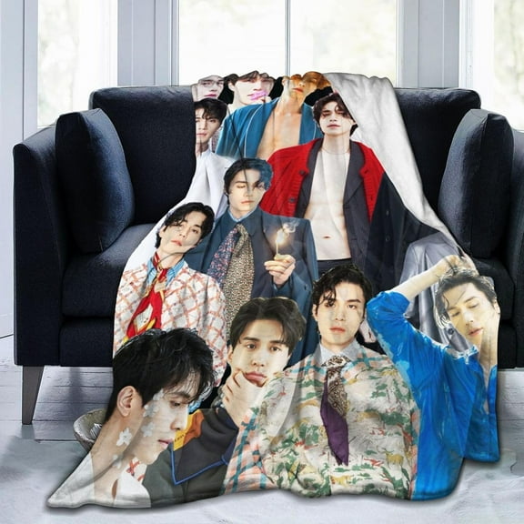 Blanket Lee Dong-Wook Ultra-Soft Micro Fleece Wollen Blankets Throw Blankets Carpet Gift for Home Decoration,Decor Sofa,Office,Dormitory Bed car Camp Couch All Seasons