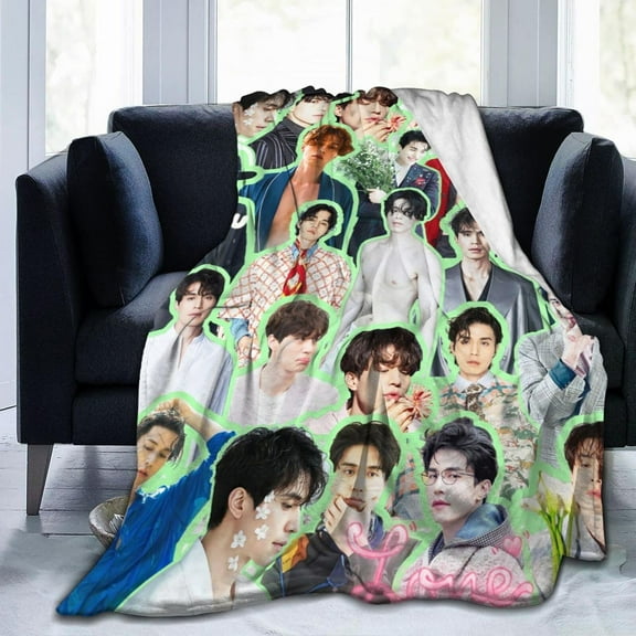 Blanket Lee Dong-Wook Ultra-Soft Micro Fleece Wollen Blankets Throw Blankets Carpet Gift for Home Decoration,Decor Sofa,Office,Dormitory Bed car Camp Couch All Seasons