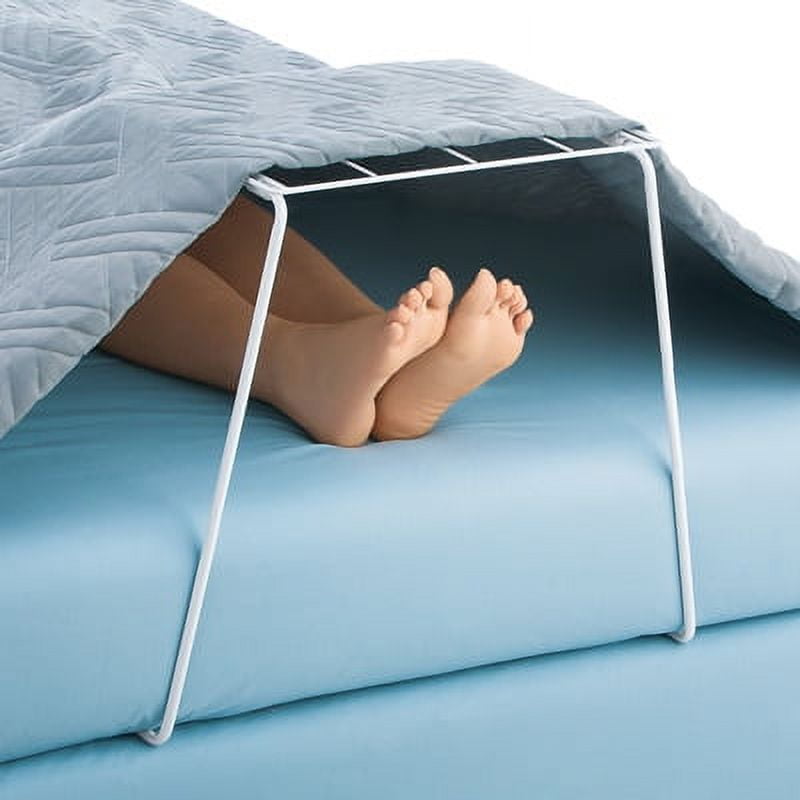 Blanket Lift Guard Bed Foot Cradle, White, One Size