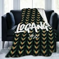 thumbnail image 1 of Blanket Logan Actor Paul Throw Flannel Blankets Warm Soft Cozy Fuzzy Air Conditioning Blanket for Living Room Sofa Bed Gift Blankets for All Seasons 40"x50", 1 of 6
