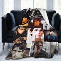 Blanket Matt Actor Dillon Throw Flannel Blankets Warm Soft Cozy Fuzzy Air Conditioning Blanket for Living Room Sofa Bed Gift Blankets for All Seasons 50"x60"