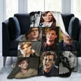 thumbnail image 1 of Blanket Matthew Actor Gray Director Gubler Throw Flannel Blankets Warm Soft Cozy Fuzzy Blanket for Bed Sofa Couch Camping Travel Gift Blankets for All Seasons 40"x30", 1 of 1