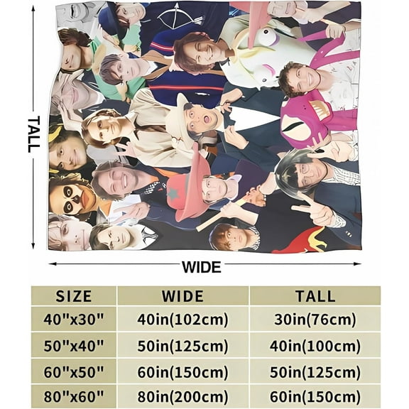 Blanket Matthew Gray Gubler Soft and Comfortable Wool Fleece Throw Blankets for Sofa Office car Camping Yoga Travel Home Decoration Cozy Plush Beach Blanket Gift