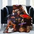 thumbnail image 1 of Blanket Michael Actors B. Jordans Throw Flannel Blankets Warm Soft Cozy Fuzzy Air Conditioning Blanket for Living Room Sofa Bed Gift Blankets for All Seasons 30"x40", 1 of 6