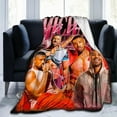 thumbnail image 1 of Blanket Michael Actors B. Jordans Throw Flannel Blankets Warm Soft Cozy Fuzzy Air Conditioning Blanket for Living Room Sofa Bed Gift Blankets for All Seasons 30"x40", 1 of 6