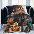 thumbnail image 1 of Blanket Michael Actors B. Jordans Throw Flannel Blankets Warm Soft Cozy Fuzzy Air Conditioning Blanket for Living Room Sofa Bed Gift Blankets for All Seasons 40"x50", 1 of 6