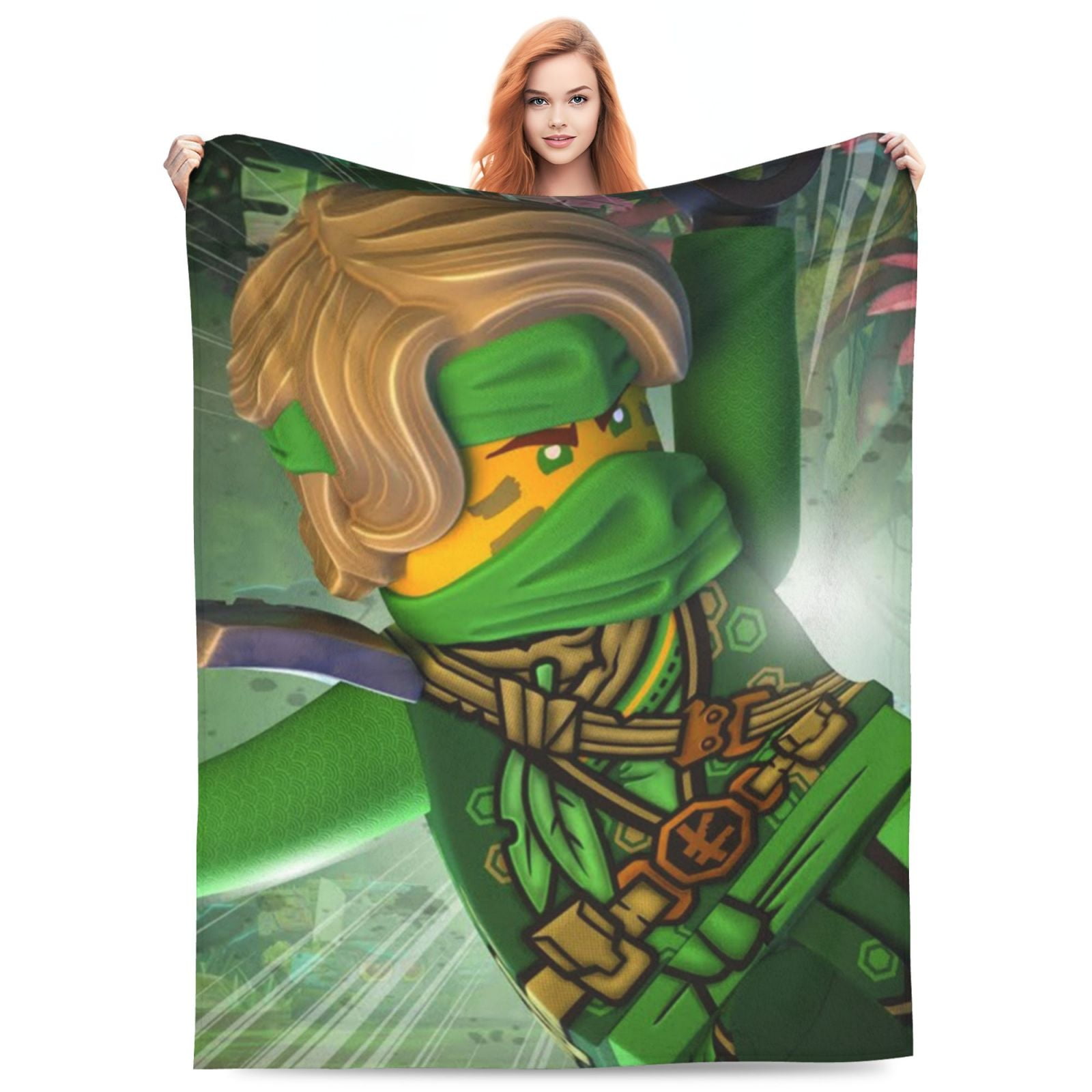 Blanket Ninjiago Soft Plush Flannel Warm Bed Throws Blankets for Couch