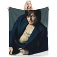 thumbnail image 1 of Blanket Norman Reedus Soft and Comfortable Warm Fleece Throw Blankets Yoga Blankets Beach Blanket Picnic Blankets Gift for Dorm Room Office Decor Sofa Bed Camping Travel All Season, 1 of 6