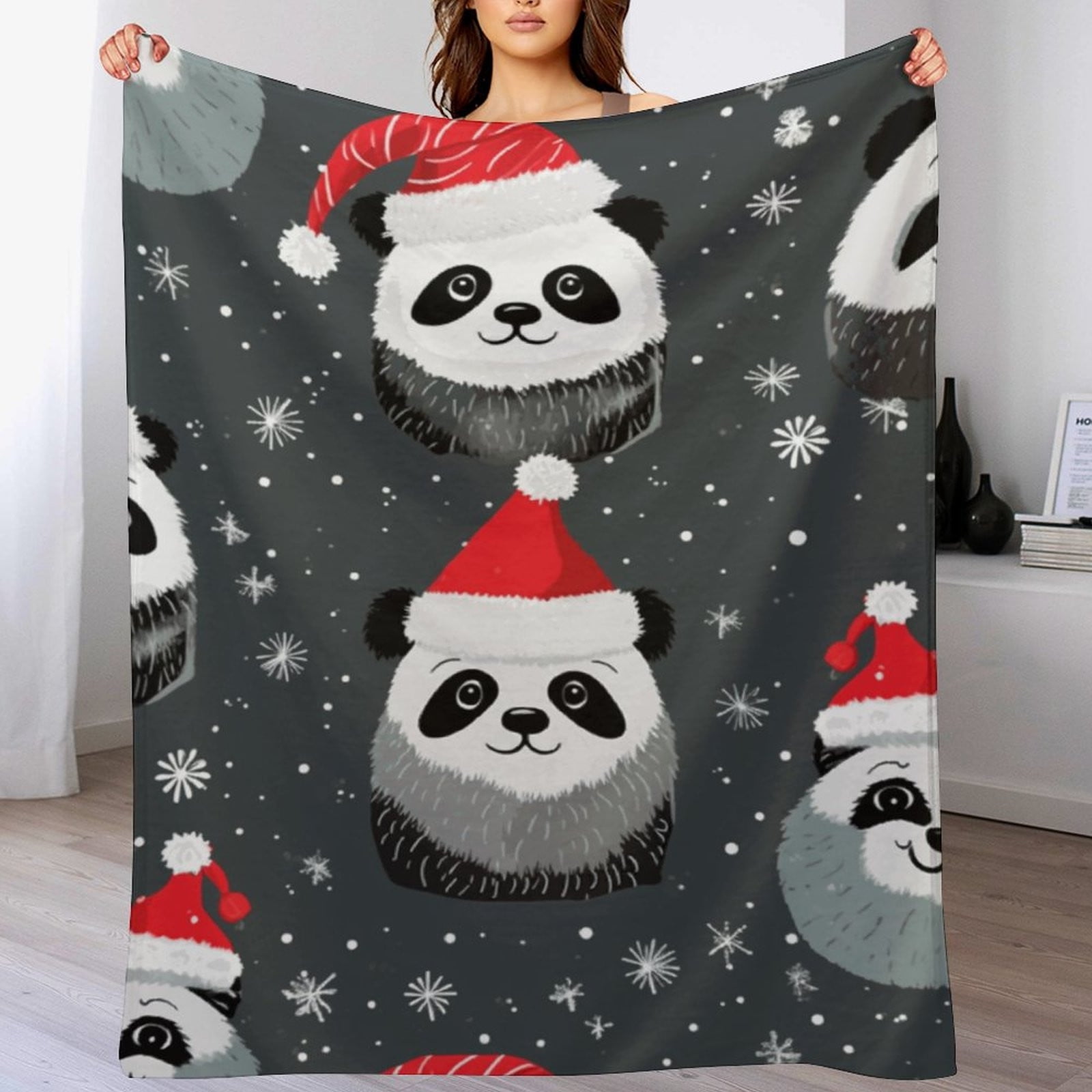 Super soft panda blanket new arrivals