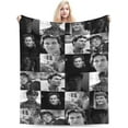 thumbnail image 1 of Blanket Patrick Swayze Soft and Comfortable Warm Fleece Throw Blankets Yoga Blankets Beach Blanket Picnic Blankets Gift for Dorm room office decor Sofa Bed Camping Travel All Season, 1 of 6