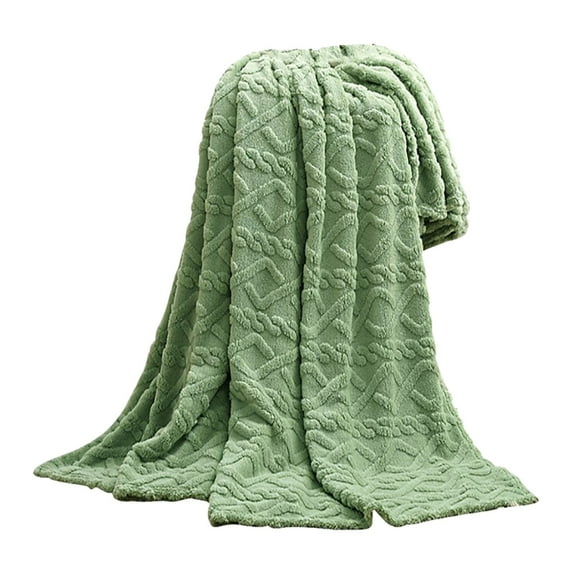 Blanket Polyester Throw Blankets for Adults Huge Blankets Blanket Throw Thick Throw Blanket skin Blanket 70X100CM Wind Solid Color Layer Tapered Blanket Nap Blanket
