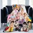thumbnail image 1 of Blanket Ross Lynch Ultra-Soft Micro Fleece Wollen Blankets Throw Blankets Carpet Gift for Home Decoration,Decor Sofa,Office,Dormitory Bed car Camp Couch All Seasons, 1 of 6