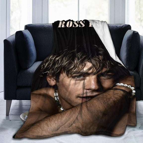 Blanket Ross Musics Lynch Throw Flannel Blankets Warm Soft Cozy Fuzzy Air Conditioning Blanket for Living Room Sofa Bed Gift Blankets for All Seasons 30"x40"