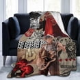 thumbnail image 1 of Blanket Ross Musics Lynch Throw Flannel Blankets Warm Soft Cozy Fuzzy Air Conditioning Blanket for Living Room Sofa Bed Gift Blankets for All Seasons 30"x40", 1 of 6