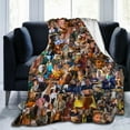 thumbnail image 1 of Blanket Rudy Actor Pankow Throw Flannel Blankets Warm Soft Cozy Fuzzy Air Conditioning Blanket for Living Room Sofa Bed Gift Blankets for All Seasons 50"x60", 1 of 6