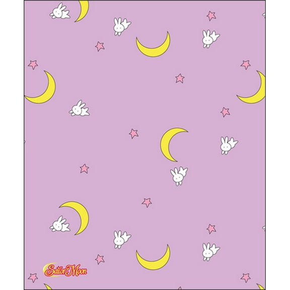 Blanket - Sailor Moon - Pink With Rabbit Throw Blanket