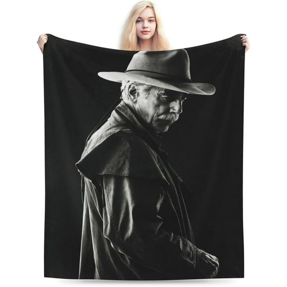 Blanket Sam Elliott Ultra-Soft Micro Fleece Wollen Blankets Throw Blankets Carpet Gift for Home Decoration,Decor Sofa,Office,Dormitory Bed car Camp Couch All Seasons