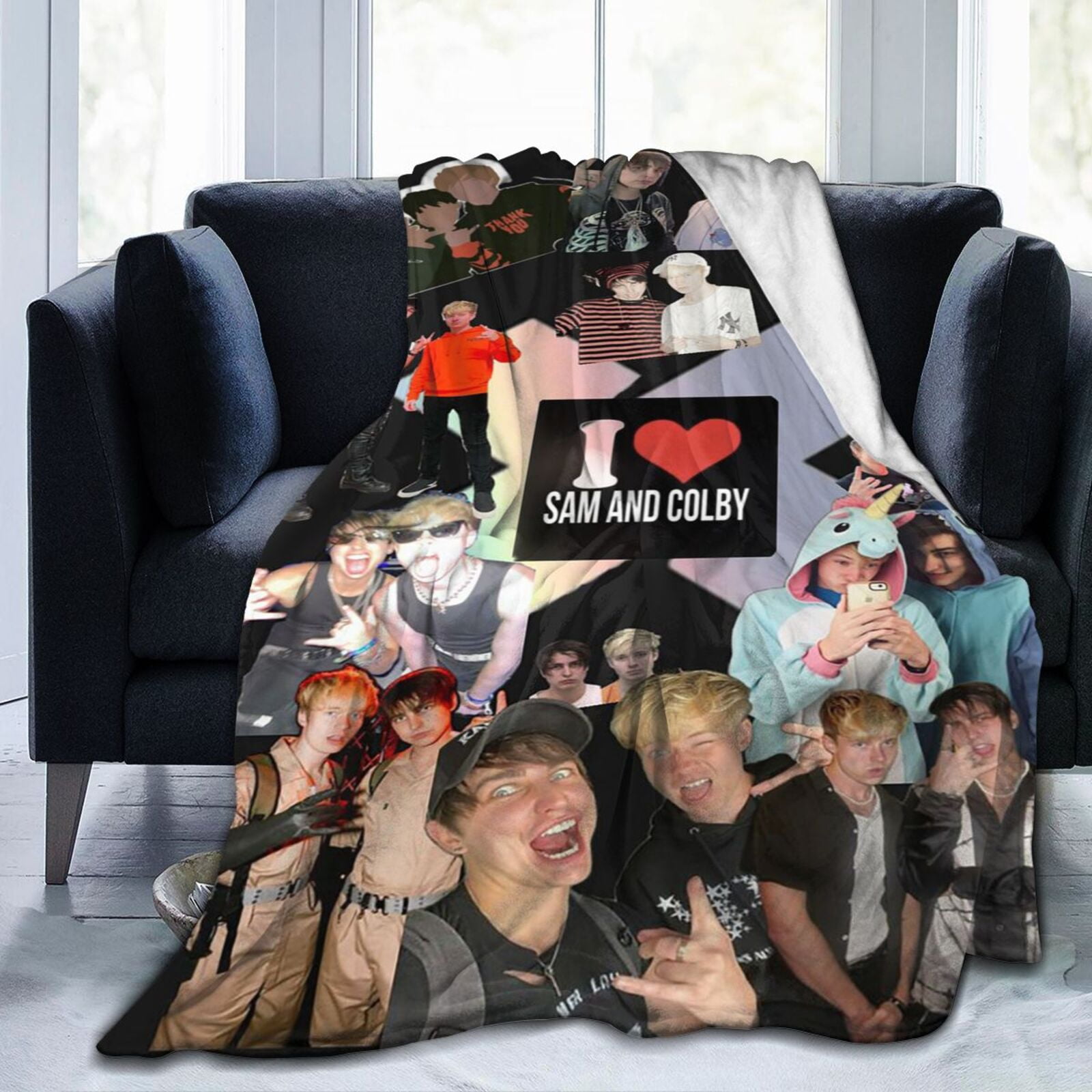 Blanket Sam Retro Colby Xplr Soft Warm Flannel Air Conditioning Blanket