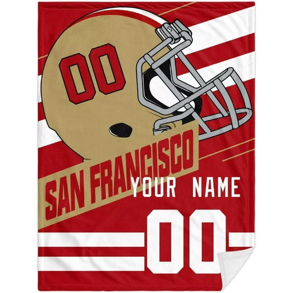 Blanket San Francisco Personalized Plush Throw Blanket for Men Women Youth Gift