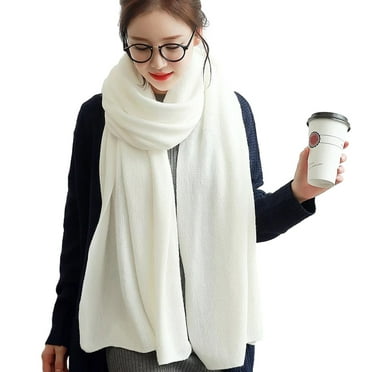 Blanket Scarf Pure Color Shawl Wraps for Women Pashmina Shawls and Wraps for Evening Dresses Large Soft Scarf Winter Scarf Wedding Shawl
