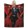 thumbnail image 1 of Blanket Scarlett Johansson Soft and Comfortable Warm Fleece Throw Blankets Yoga Blankets Beach Blanket Picnic Blankets Gift for Dorm room office decor Sofa Bed Camping Travel All Season, 1 of 6