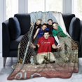 thumbnail image 1 of Blanket Simple Music Plan Band Throw Flannel Blankets Soft Bed Blanket for Couch Sofa Bedroom Home Decor Gift Blankets for All Seasons 40x50, 1 of 6