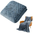 thumbnail image 1 of Blanket,Simple&Opulence Throw Blanket For Couch Blankets For Women 100 Cm Cozy Lightweight Fleece Blanket For Home Decor, 1 of 6