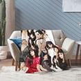 thumbnail image 1 of Blanket Sofia Boutella Ultra-Soft Micro Fleece Wollen Blankets Throw Blankets Carpet Gift for Home decoration,Decor Sofa,Office,Dormitory Bed car Camp Couch All Seasons, 1 of 5