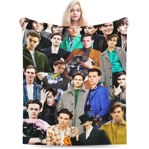 Blanket Soft and Comfortable Warm Fleece Freddy Carter Throw Blankets Beach Blanket Decoration Gift for Decor Living Room Dormitory Picnic Yoga Sofa Bed Camping Travel All Season