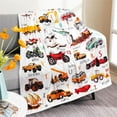 thumbnail image 1 of Blanket Soft Cozy Lightweight Cars Throw Blanket for Couch Sofa Bed Living Room Home Decor for Boys Girls Kids Adults 50x60 inch, 1 of 6