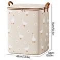thumbnail image 1 of Blanket Storage Bags, Extra Large Storage Bags with Zippers & Handles for Blankets, Quilts, Clothes, Comforter, Bedding and Pillows, Dormitory School Moving Packing Bag 100-180L, 1 of 2
