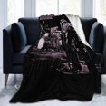 thumbnail image 1 of Blanket Throw Bedding Room Decor Flannel Blankets for Bed Sofa Warm Blankets 80"x60", 1 of 1
