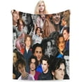 thumbnail image 1 of Blanket Timothee Chalamet Soft and Comfortable Warm Fleece Throw Blankets Yoga Blankets Beach Blanket Picnic Blankets Gift for Dorm room office decor Sofa Bed Camping Travel All Season, 1 of 6