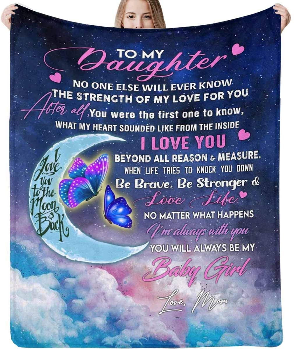 Blanket To My Daughter From Mama Always Remember How Much I Love You