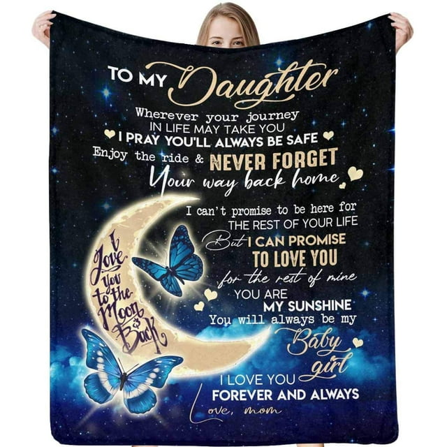 Blanket To My Daughter From Mama Always Remember How Much I Love You